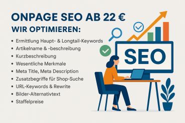 Meta-Description und Title-Tags individuell abgestimmt auf Ihre Inhalte