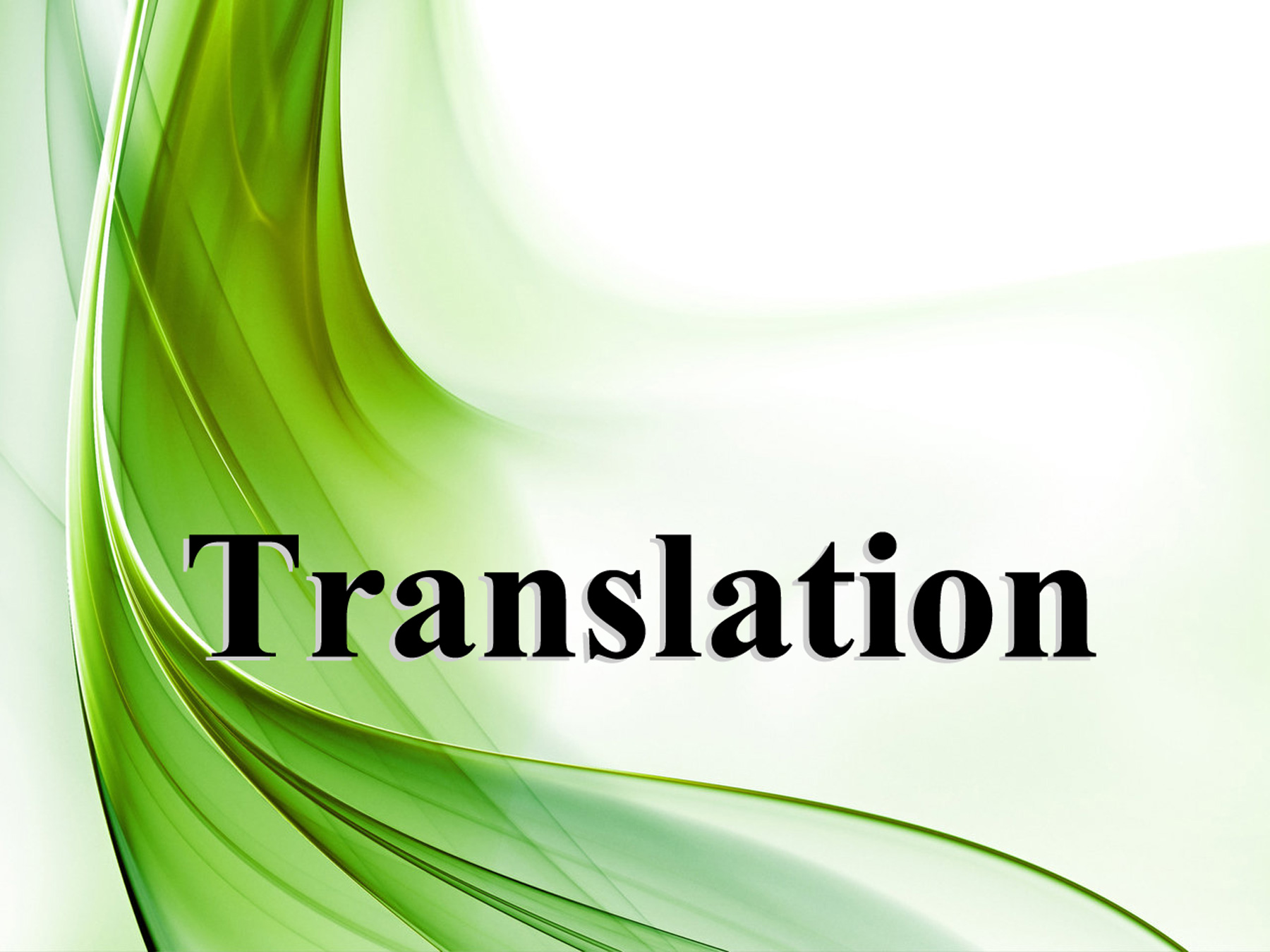 Übersetzungs - Service